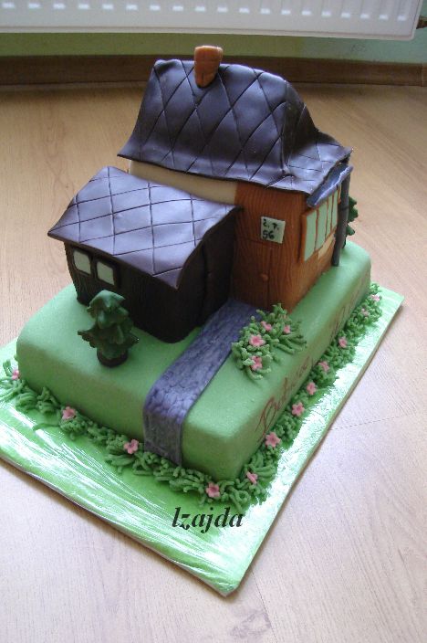 Matějkovic chata - do rodiny podle fotek jen s rozdílem, že fotky byly zimní a já jsem měla udělat letní variantu