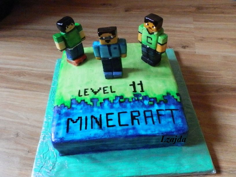 Minecraft - Steve a spol