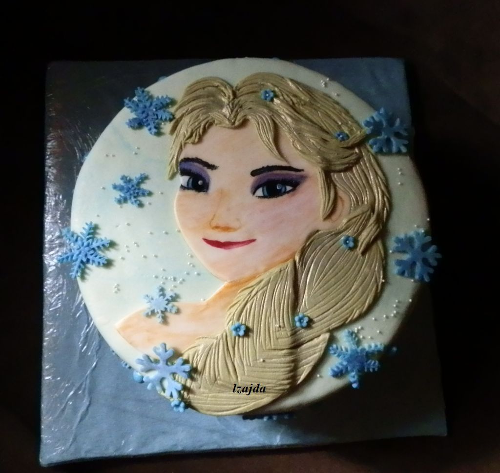 opět malovaná Elsa