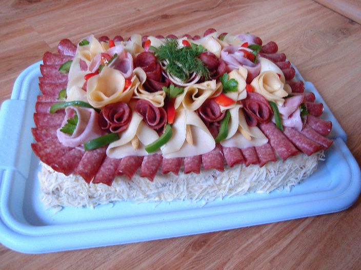 Slaný dort pro otce  - k narozeninám