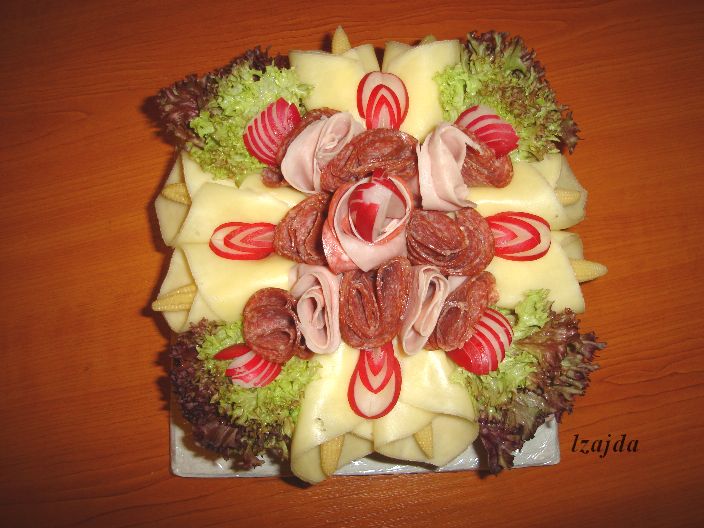 Slaný dort do tomboly Obecního plesu 